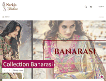 Tablet Screenshot of narkisfashion.fr